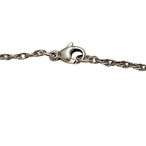 James Avery Margarita Three Flowers Sterling Silver Necklace Retired - Picture 14 of 15